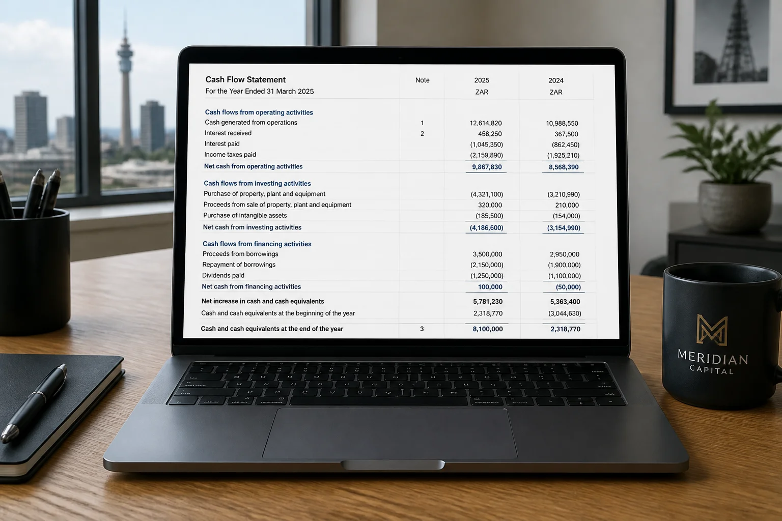 SME Cash Flow Projection Sheet